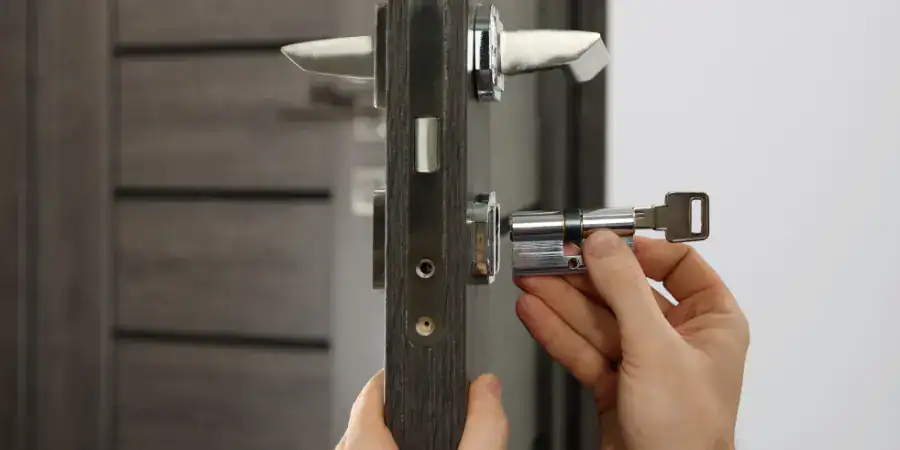 Changing a door lock